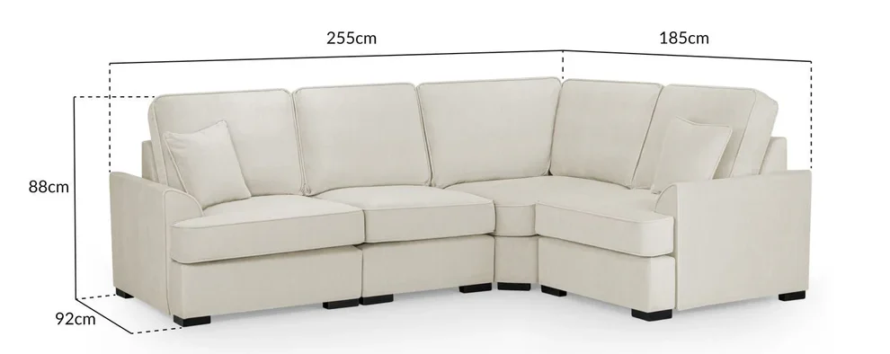 Funk Sofa Beige Universal Corner dimensions