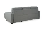 Alder Universal Corner Sofa Bed UK – Stylish Grey Fabric Corner Sofa Bed with Storage - Image 5