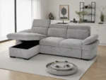 Hudson Universal Corner Grey Sofabed UK