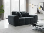 Jacob Sofa Black 2 Seater