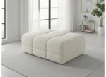 Jacob Sofa Natural Footstool