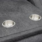 Leon Electric Recliner Sofa Grey