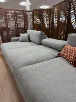 Luma U Shape Grey Corner Sofa UK