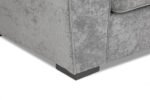 Maxwell Plush Velvet Sofa Grey UK | 3+2 Sofa Set - Image 6
