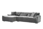 Modena Sofa Charcoal Left Hand