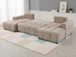 Shanghai U Shape Beige Sofabed UK
