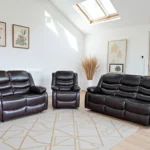 Conrad Manual Recliner Sofaset UK