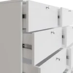 artus drawer matt white