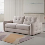 Athens 3 Seater Sofa Bed UK | Beige