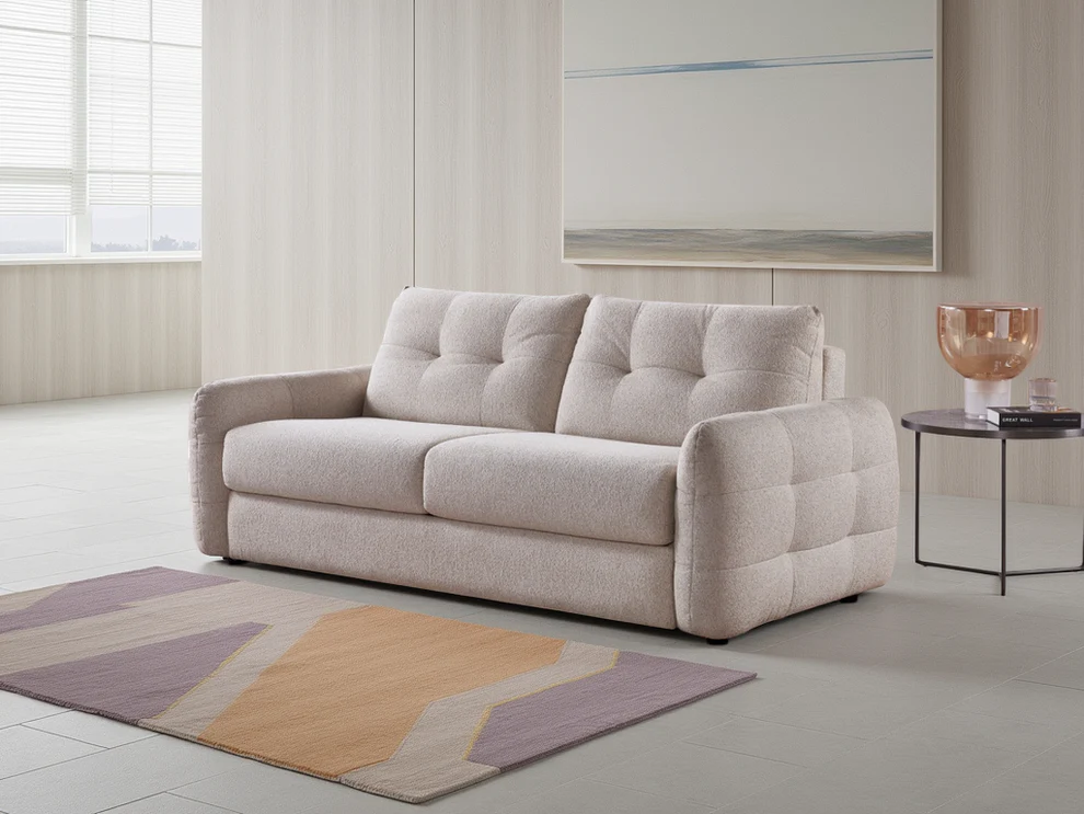 athens-sofabed-beige-3-seater Athens 3 Seater Sofa Bed UK | Beige