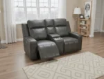 Barcelona Electric Recliner 2 Seater Sofa UK | Grey