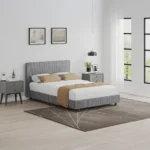 Grey Upholstered Bed Frame UK