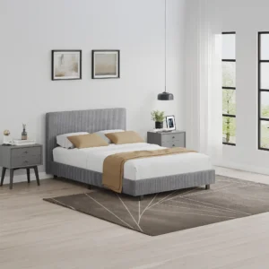 Grey Upholstered Bed Frame UK