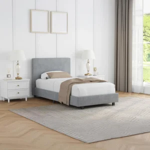 Grey Upholstered Bed Frame UK