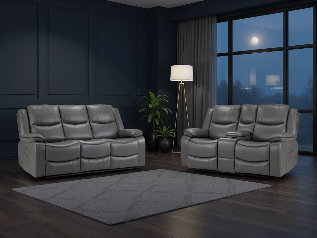 Harald Electric Recliner Sofa Set UK
