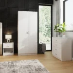 Promo 3 Piece Wardrobe Set UK | White