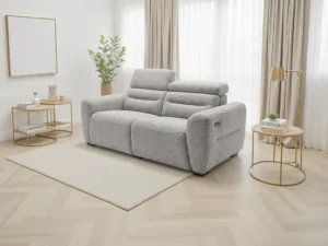 Tokyo 3 Seater Electric Recliner Sofa | Grey