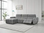 Turin Electric Recliner Corner Sofa UK