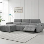 Turin Electric Recliner Corner Sofa UK