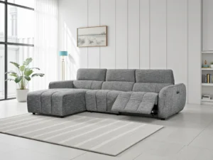 Turin Electric Recliner Corner Sofa UK