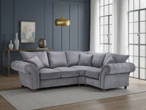 Windsor Fullback Large Corner Sofa UK | Grey