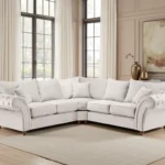 Windsor Fullback Large Corner Sofa UK | Stone